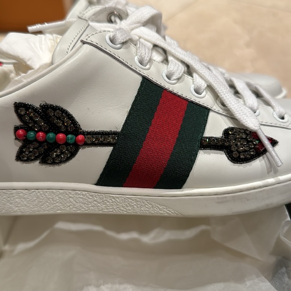 Gucci jewel sneakers - Picture 3 of 11